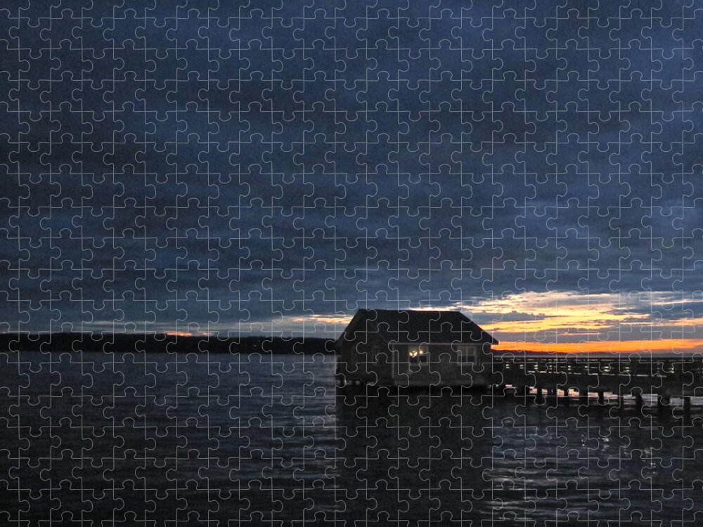 Photography Jigsaw Puzzle featuring the photograph Redondo Pier #2 by Sean Griffin