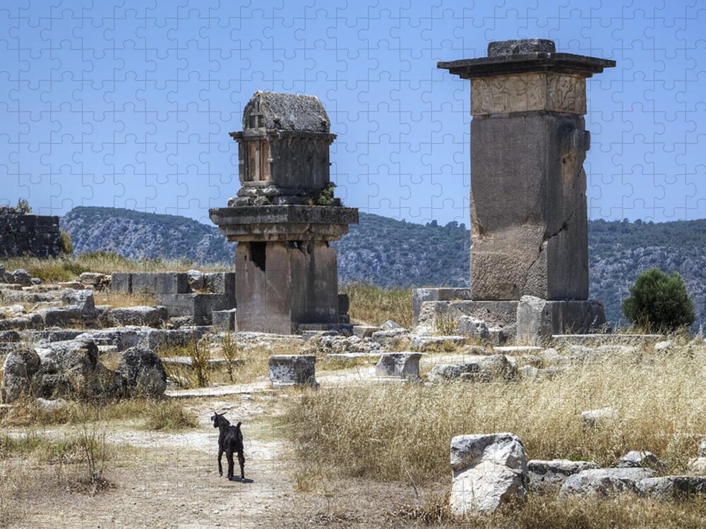 Xanthos Jigsaw Puzzle featuring the photograph Xanthos - Turkey #2 by Joana Kruse