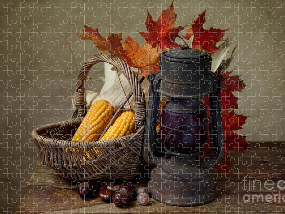 Still Jigsaw Puzzle featuring the photograph Autumn by Nailia Schwarz