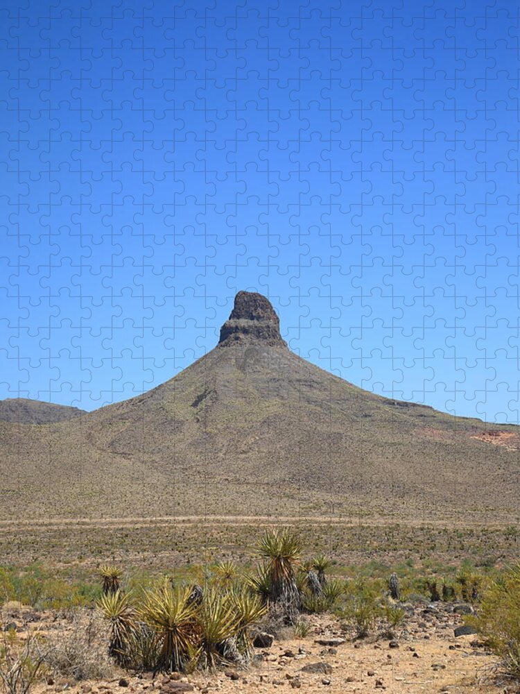  America Jigsaw Puzzle featuring the photograph Desert Landscape #3 by Frank Romeo