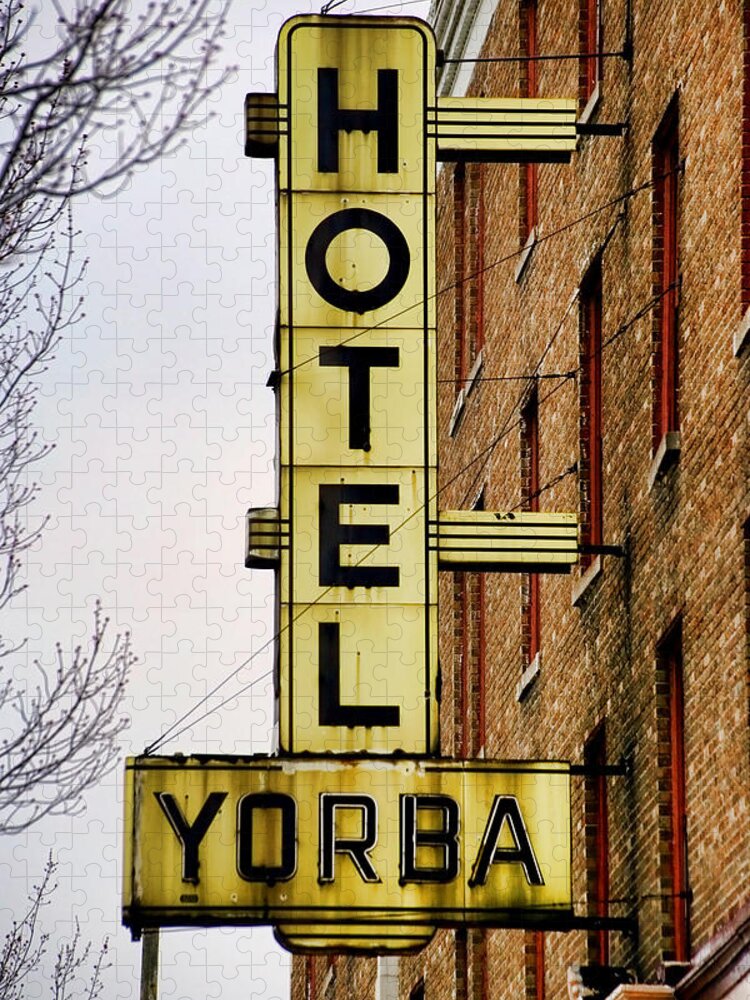 Hotel Yorba Jigsaw Puzzle featuring the photograph Hotel Yorba #3 by Gordon Dean II