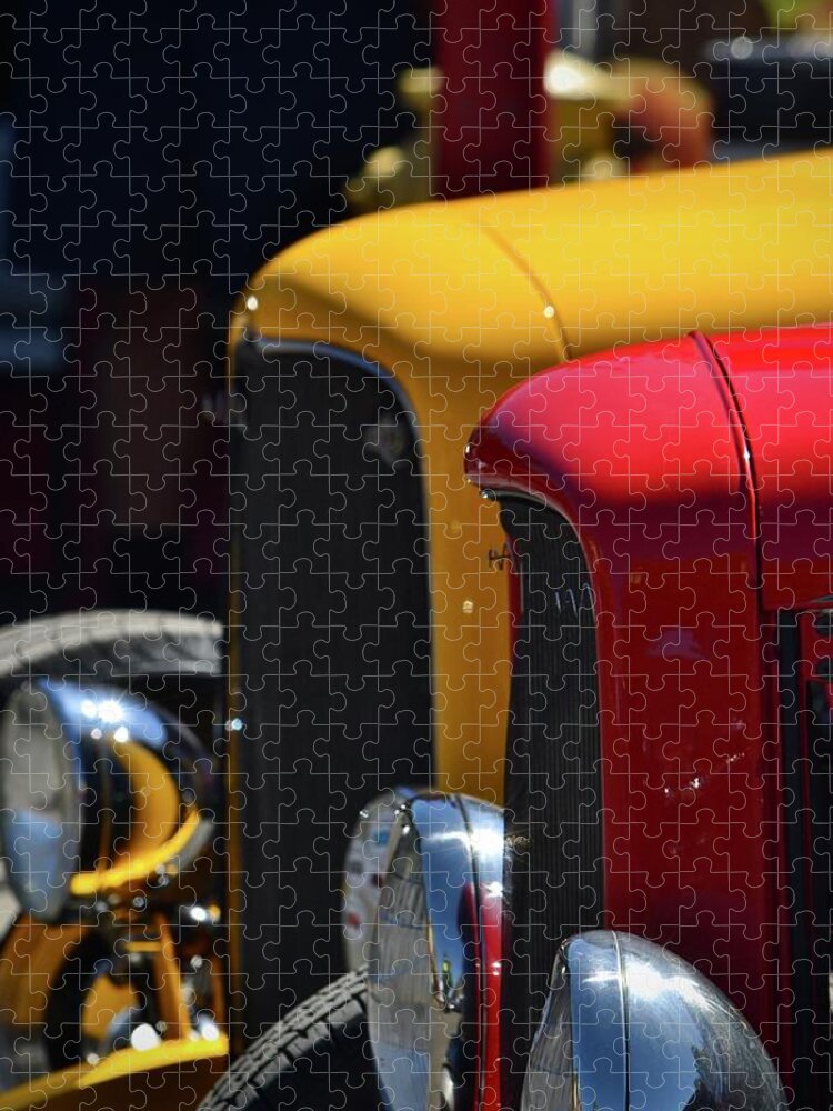  Jigsaw Puzzle featuring the photograph Hotrods by Dean Ferreira