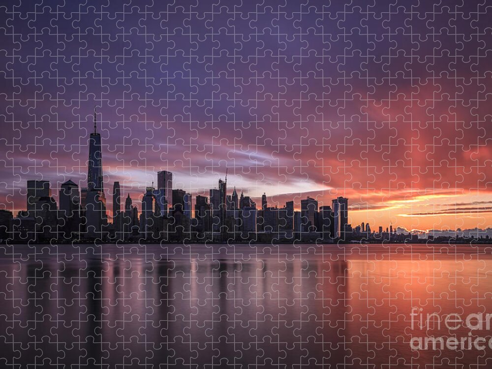 Kremsdorf Jigsaw Puzzle featuring the photograph 30 Seconds Before Sunrise by Evelina Kremsdorf