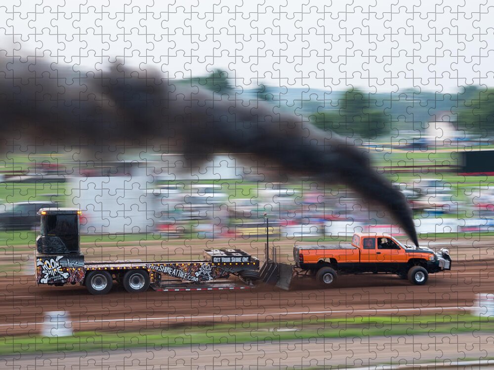 Dodge Jigsaw Puzzle featuring the photograph 300 and Change by Holden The Moment