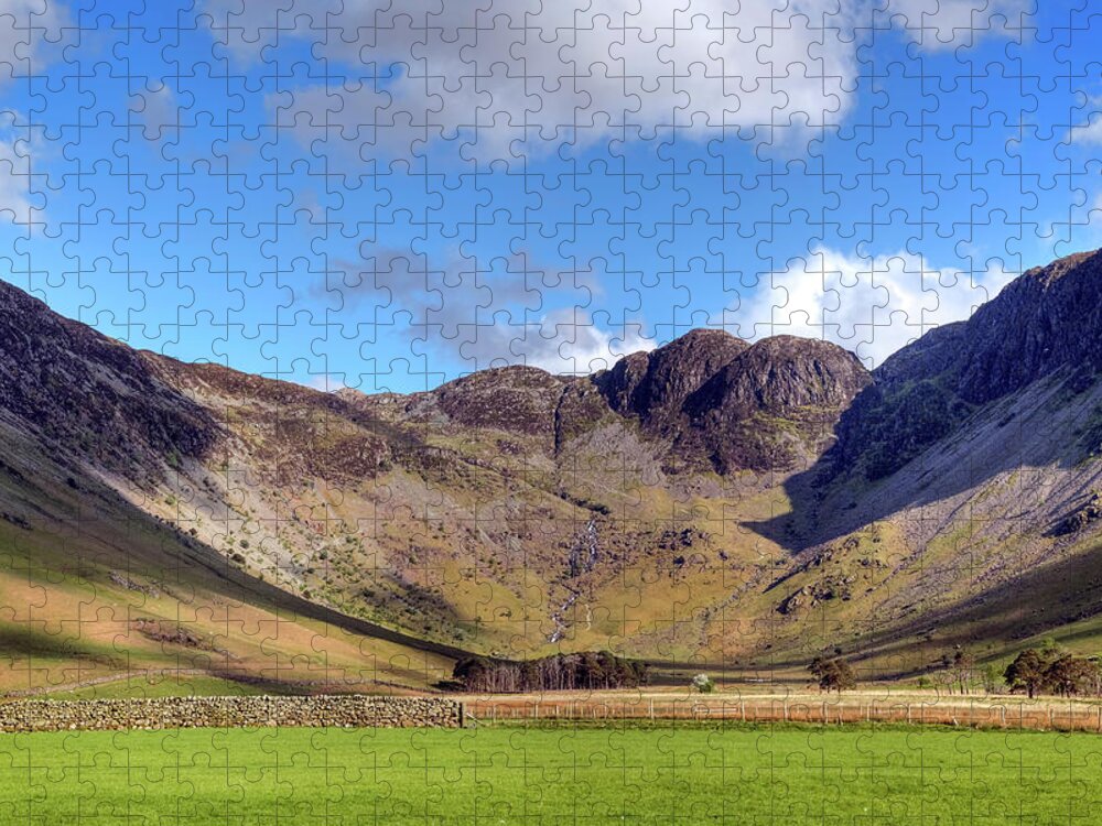 Buttermere Jigsaw Puzzle featuring the photograph Buttermere - Lake District #4 by Joana Kruse