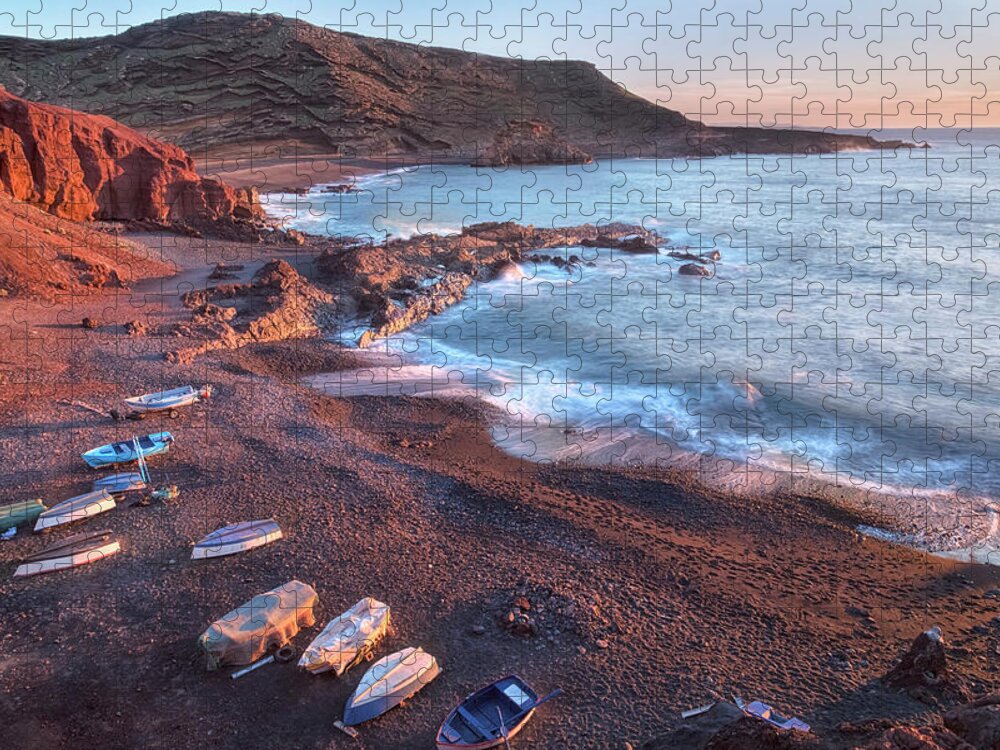 El Golfo Jigsaw Puzzle featuring the photograph El Golfo - Lanzarote #4 by Joana Kruse