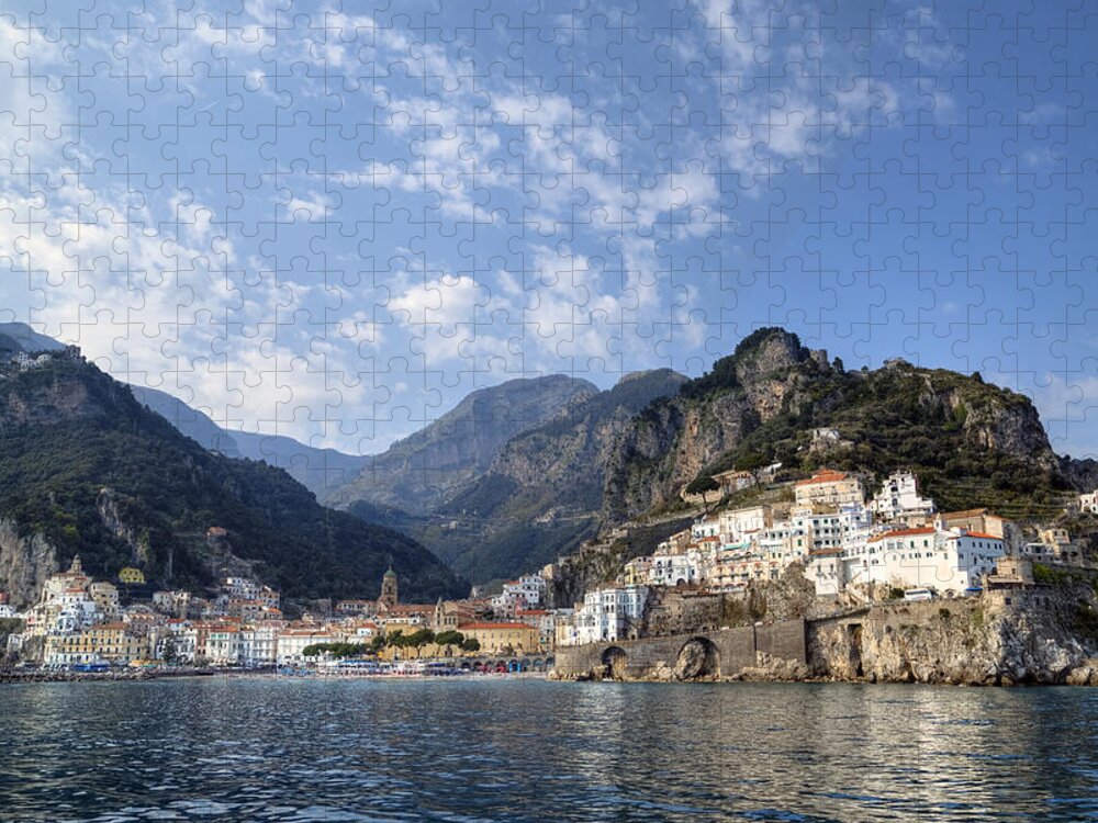 Amalfi Jigsaw Puzzle featuring the photograph Amalfi - Amalfi Coast #5 by Joana Kruse