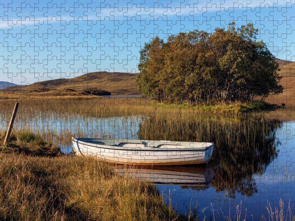 Loch Awe Jigsaw Puzzle featuring the photograph Assynt - Scotland #7 by Joana Kruse