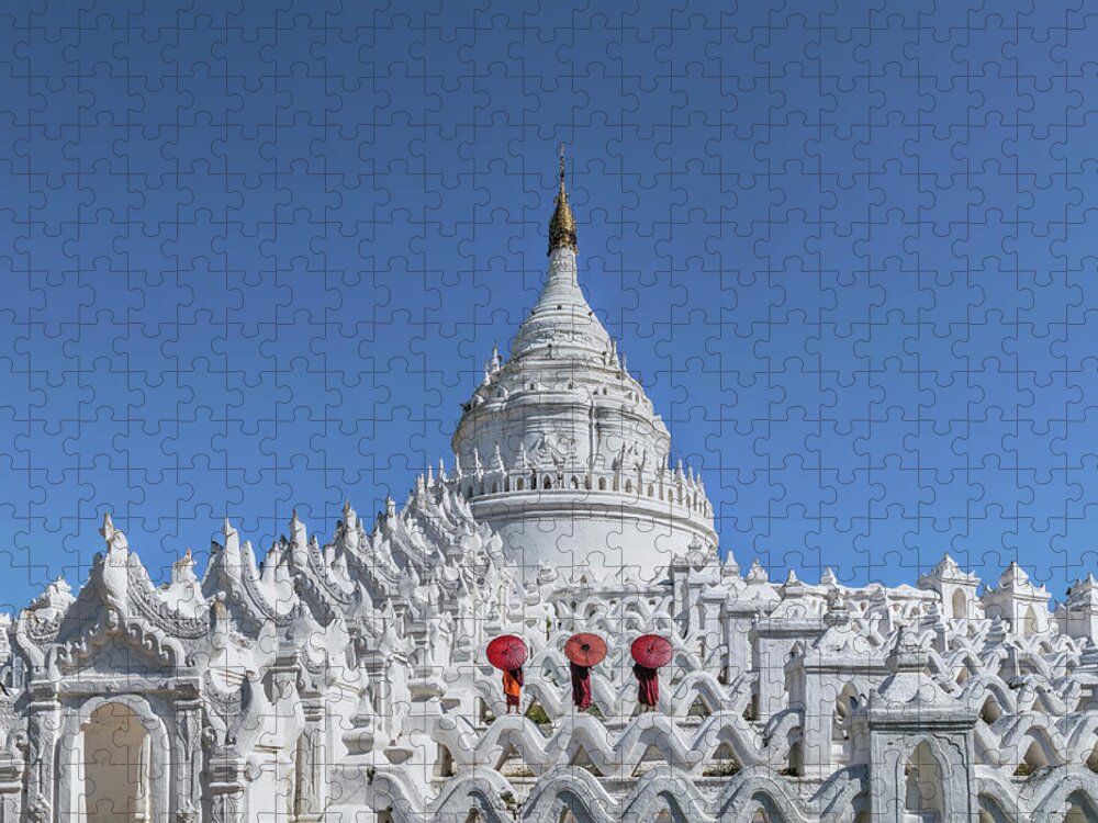 Mingun Jigsaw Puzzle featuring the photograph Mingun - Myanmar #7 by Joana Kruse
