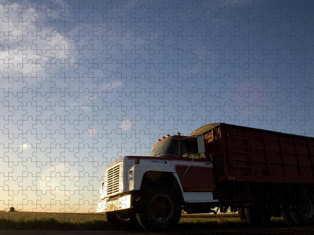 76 Waiting Jigsaw Puzzle featuring the photograph 76 Waiting by Dylan Punke