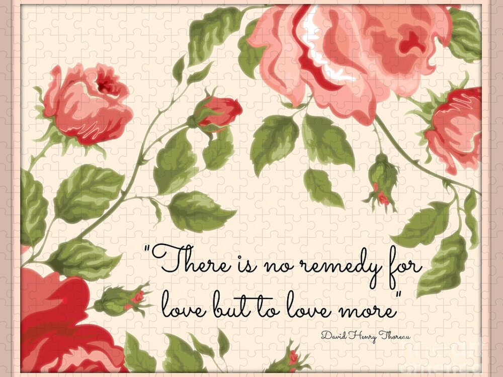 Digital Art Jigsaw Puzzle featuring the photograph A Remedy for Love by Leah McPhail