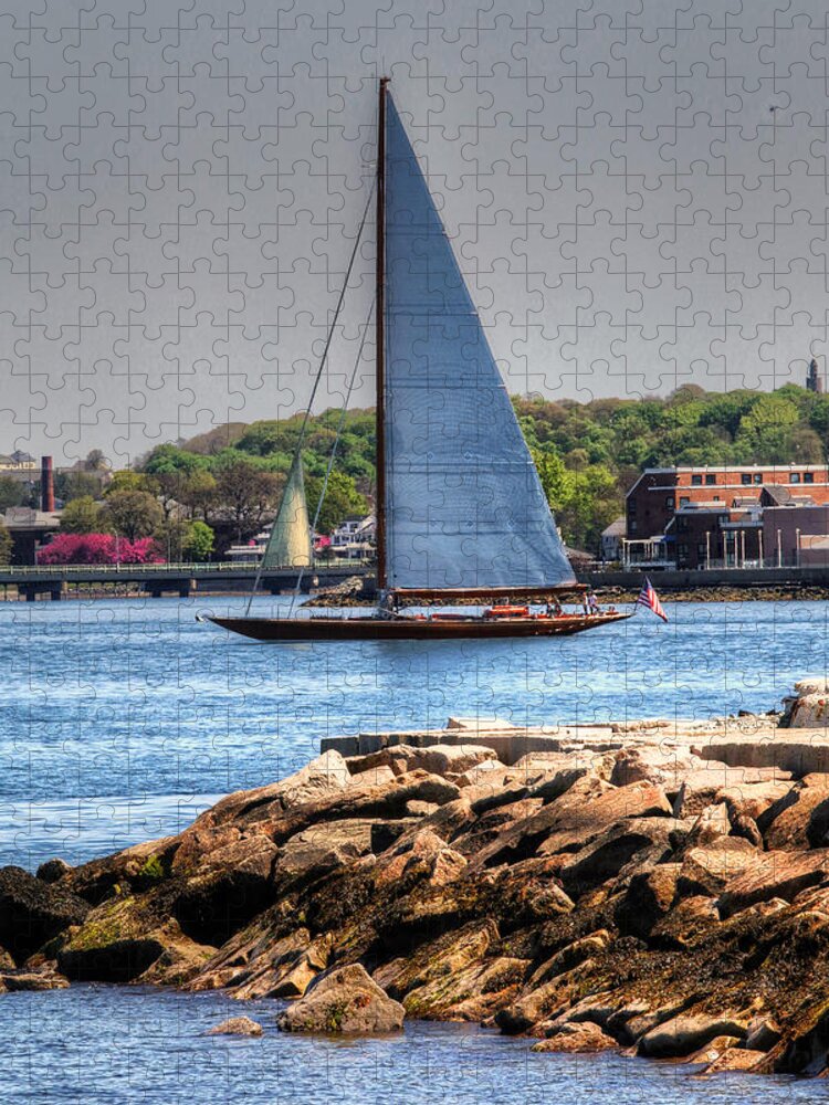 Sailing Jigsaw Puzzle featuring the photograph A Sailing Life by Tom Prendergast