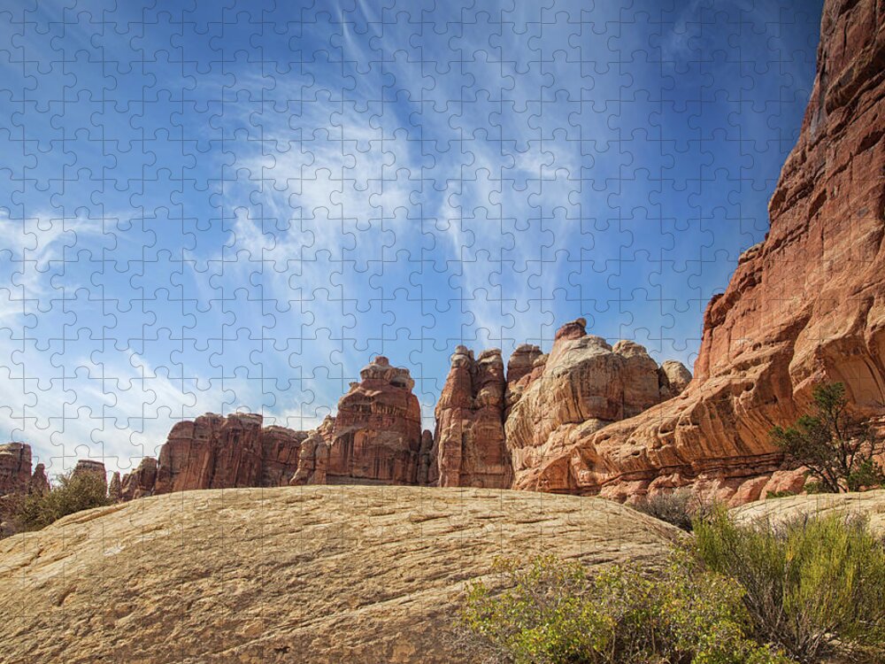 Chesler Park Jigsaw Puzzle featuring the photograph Afternoon at Chesler Park by Kunal Mehra