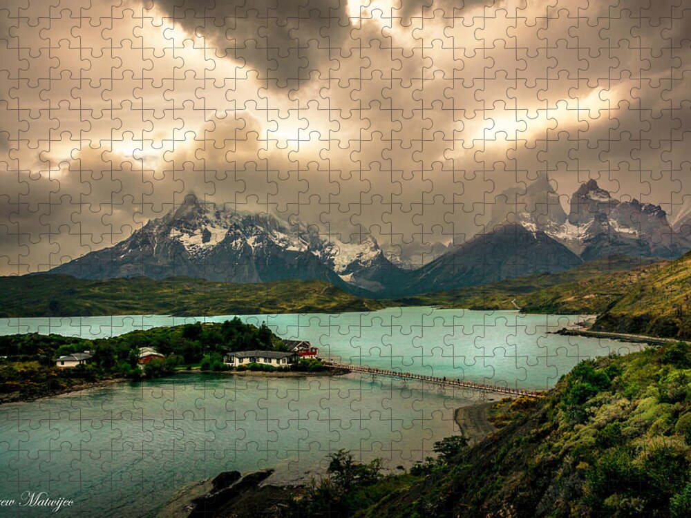 Storm Jigsaw Puzzle featuring the photograph Afternoon Storm by Andrew Matwijec