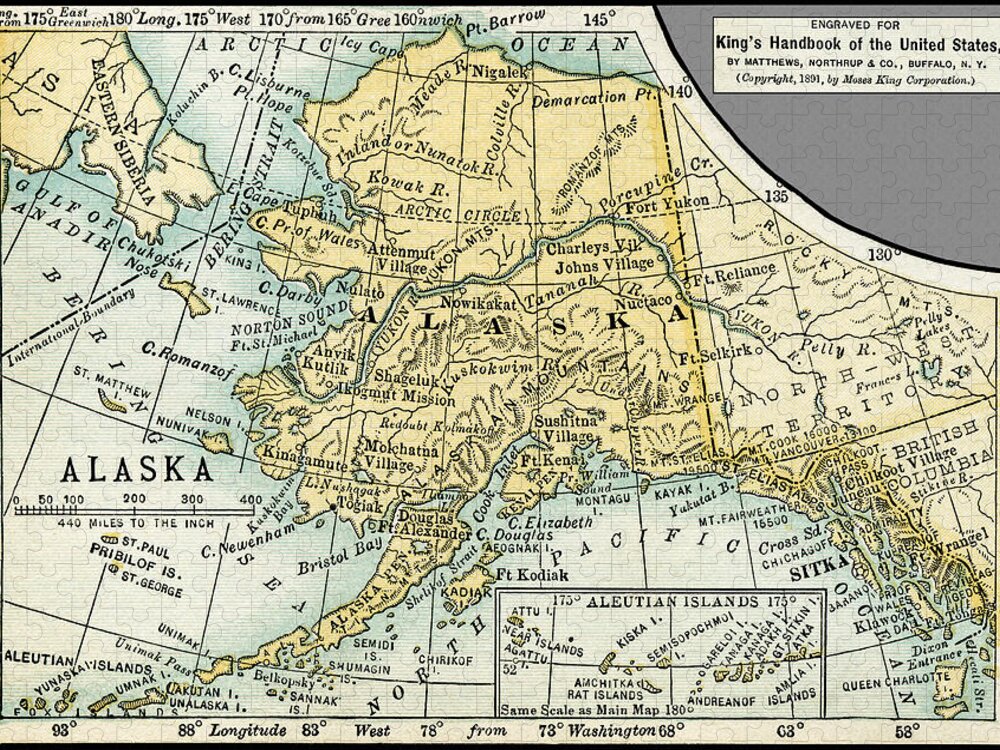 St Paul Map, 1891