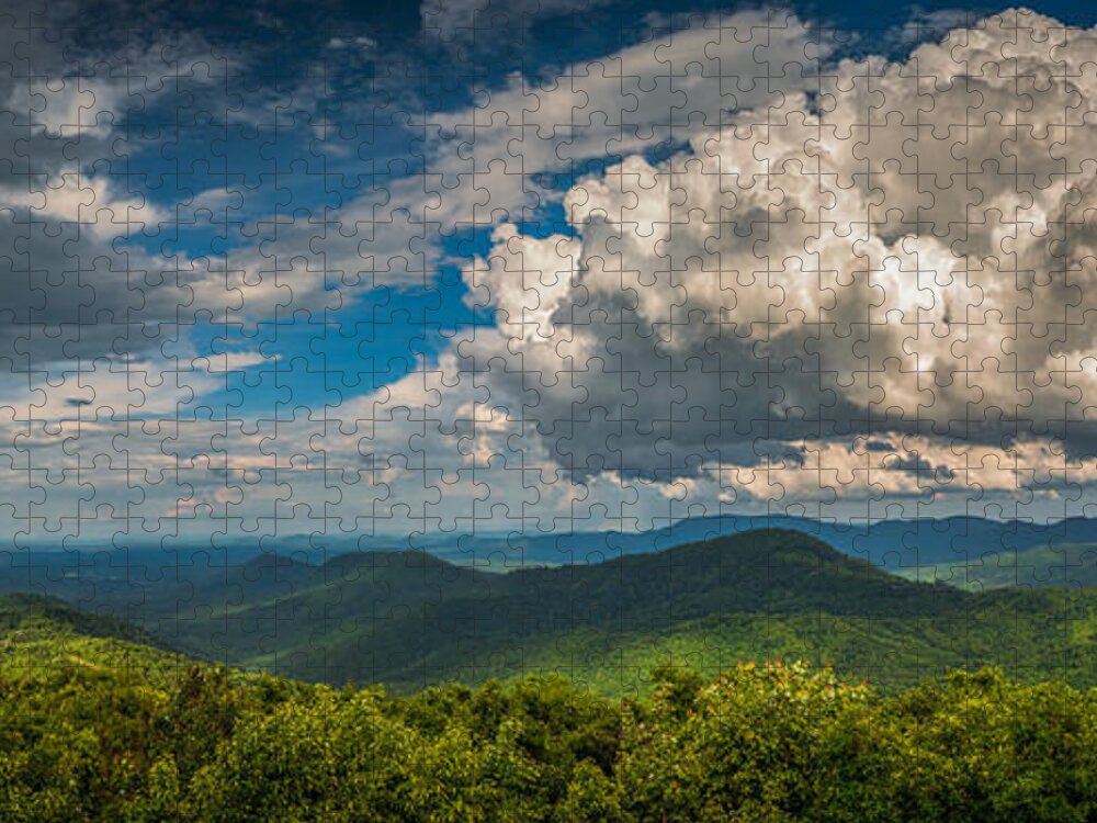 Asheville Jigsaw Puzzle featuring the photograph All Weather by Joye Ardyn Durham