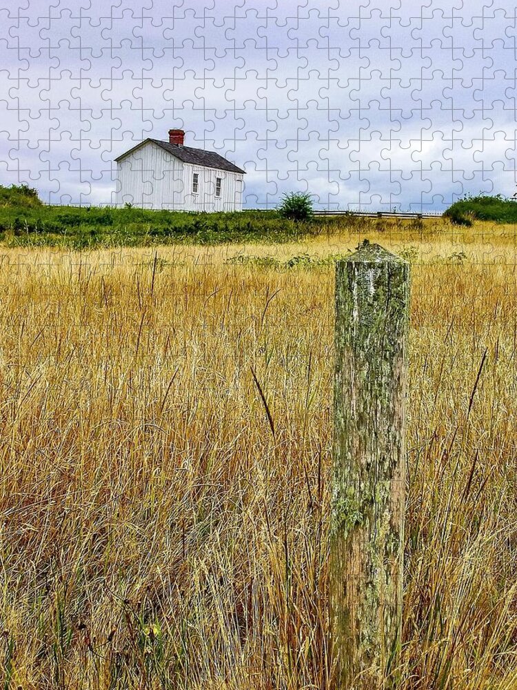 Peaceful Jigsaw Puzzle featuring the photograph Alone by Shannon Kelly