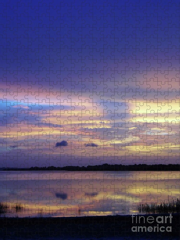 Sunrise Jigsaw Puzzle featuring the photograph Amazing Beauty In The Morning by D Hackett