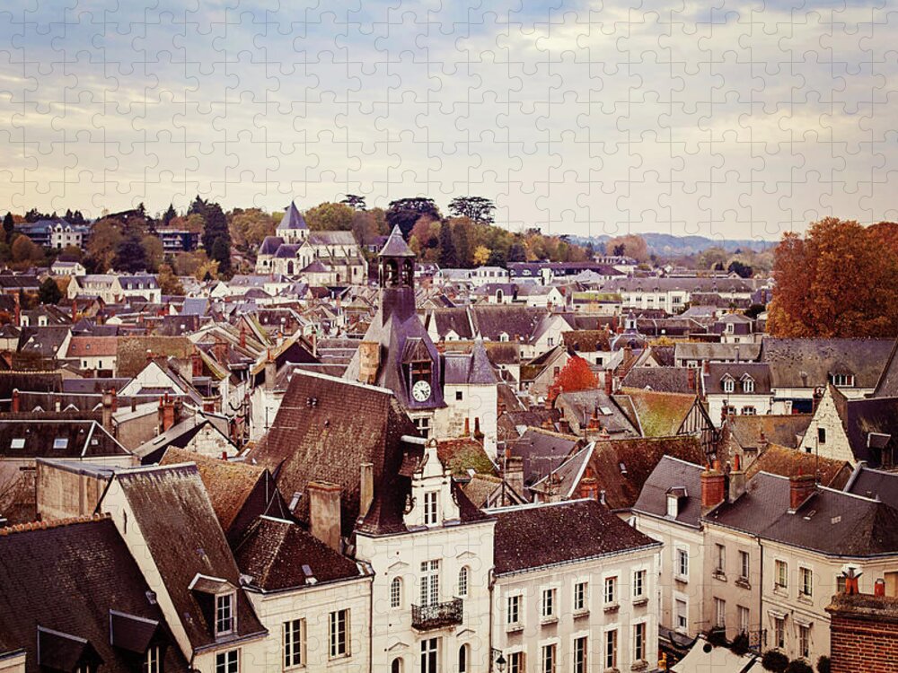 Amboise Jigsaw Puzzle featuring the photograph Amboise, France by Melanie Alexandra Price