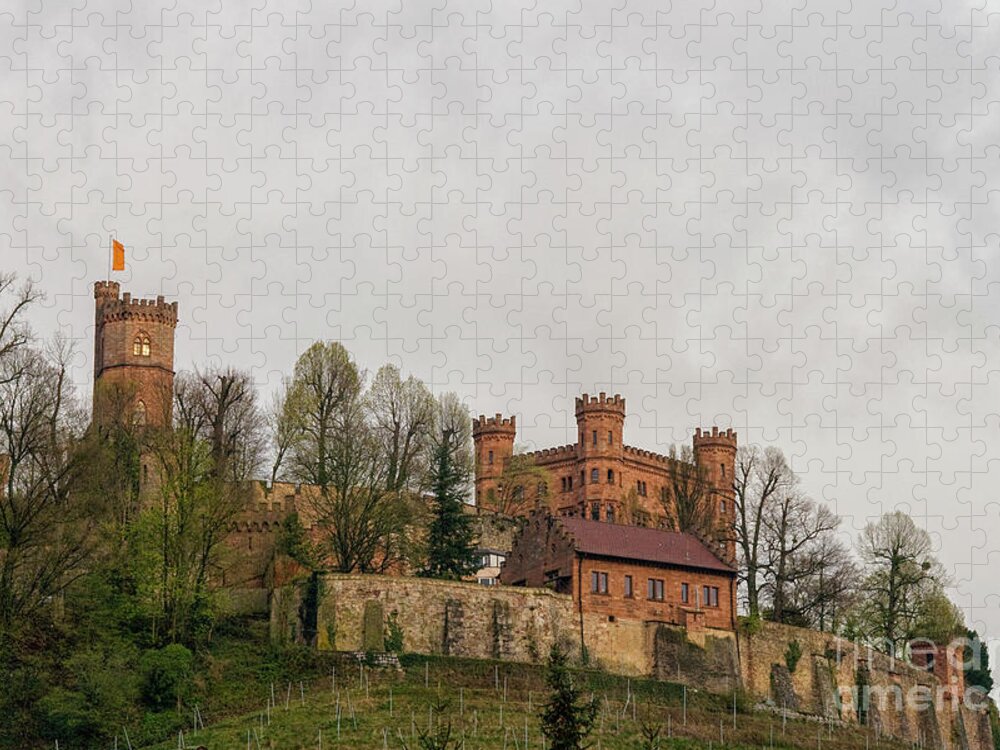 Castle Jigsaw Puzzle featuring the photograph Ancient castle in Germany by Patricia Hofmeester
