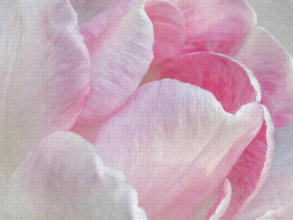 Flower Jigsaw Puzzle featuring the photograph Angelique Peony Tulip #3 by Patti Deters
