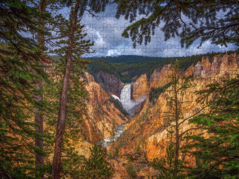 Waterfalls Jigsaw Puzzle featuring the photograph Artist Point Afternoon by Darren White