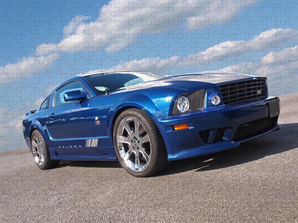 Ford Mustang Jigsaw Puzzle featuring the photograph Saleen S281 by Gill Billington