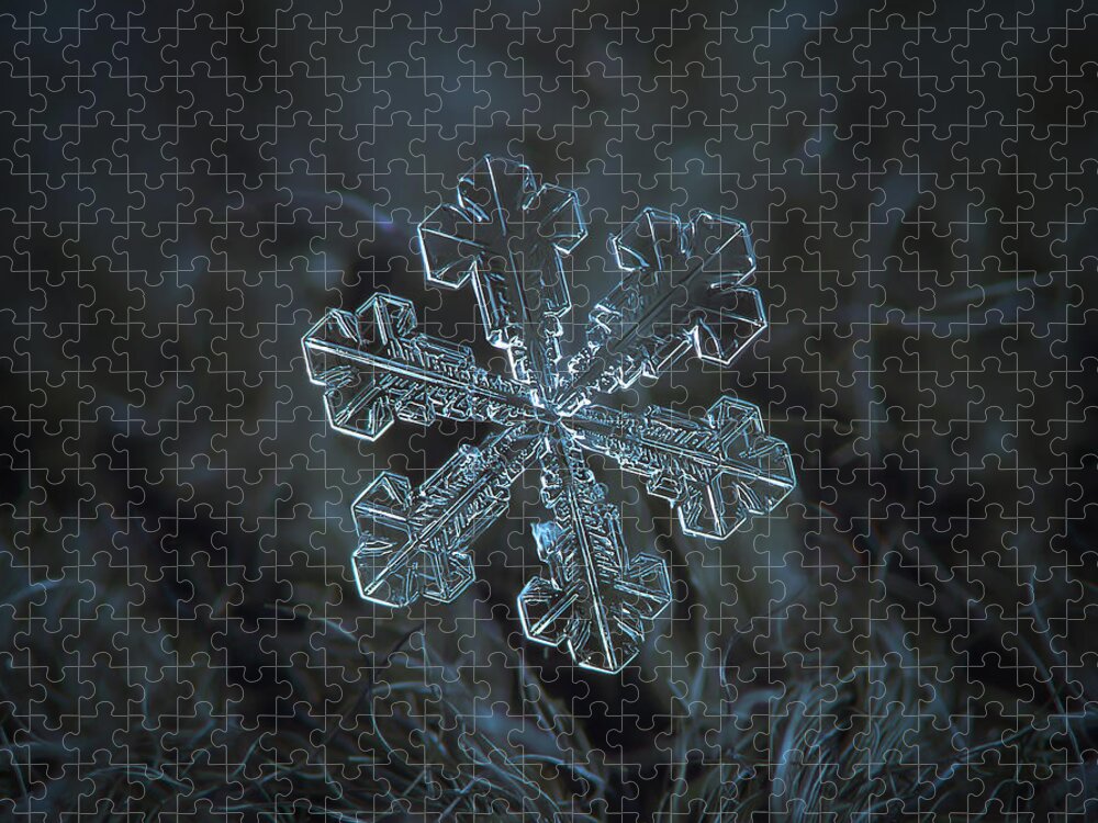 Snowflake Jigsaw Puzzle featuring the photograph Vega, panoramic version by Alexey Kljatov