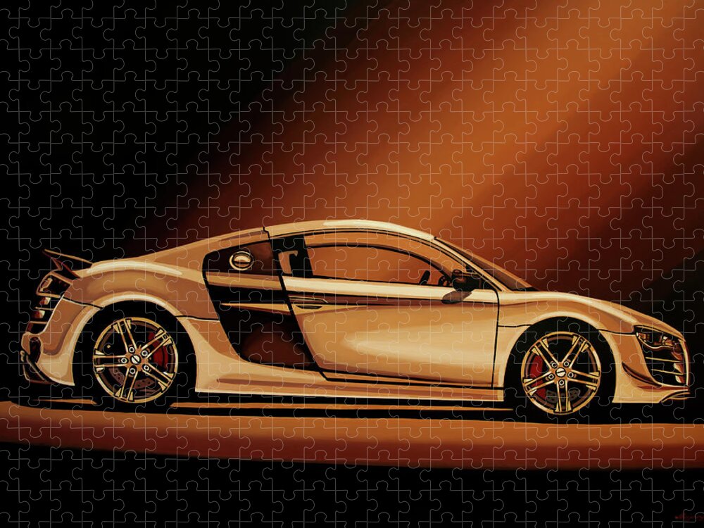 Audi R8 2007 Painting Jigsaw Puzzle