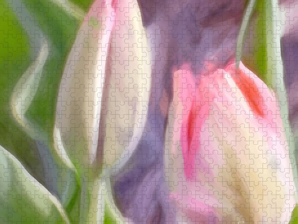Tulips Jigsaw Puzzle featuring the photograph Awaiting Opening Day 3 by Kerri Farley