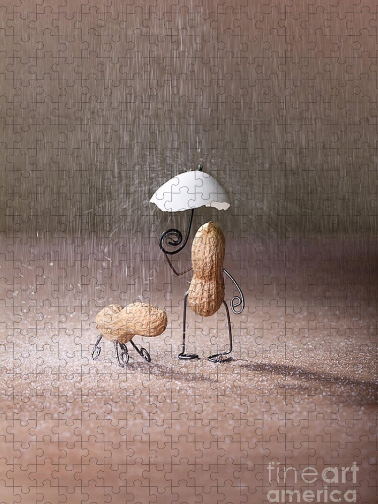 Peanut Jigsaw Puzzle featuring the photograph Bad Weather 02 by Nailia Schwarz