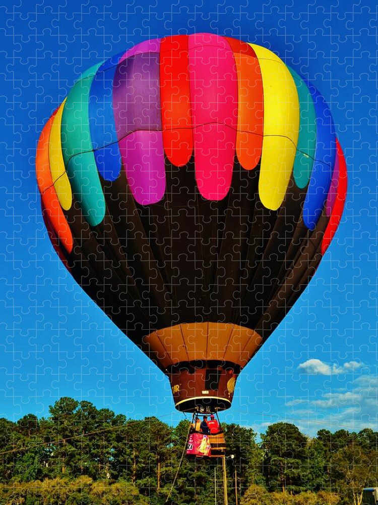 Colors Jigsaw Puzzle featuring the photograph Balloon Colors by Eileen Brymer
