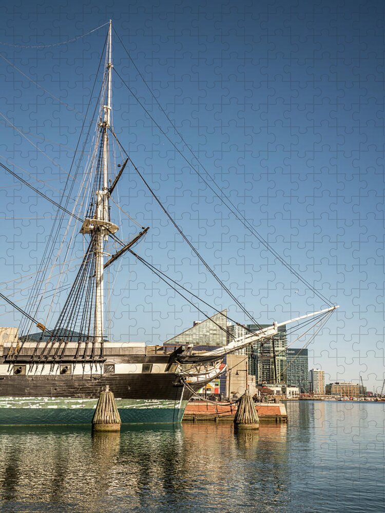 Baltimore Jigsaw Puzzle featuring the photograph Baltimore Harbor Portrait by Framing Places
