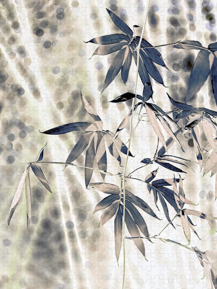Bamboo Jigsaw Puzzle featuring the photograph Bamboo by Wayne Sherriff