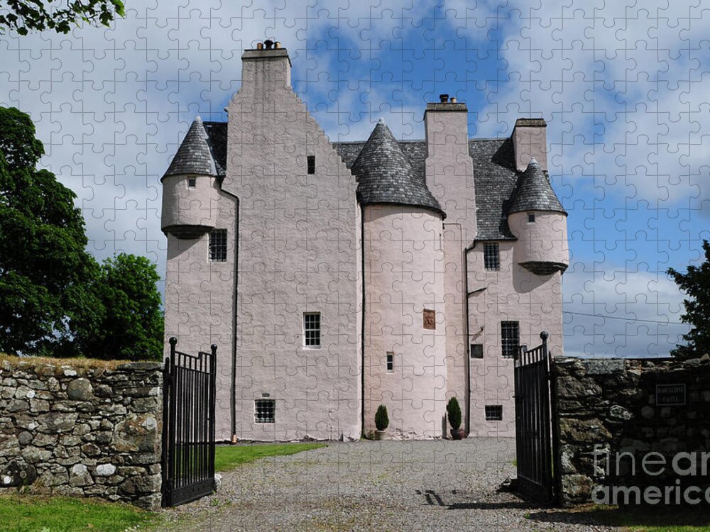 Barcaldine Castle Jigsaw Puzzle featuring the photograph Barcaldine Castle by Smart Aviation