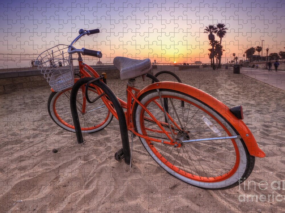 Yhun Suarez Jigsaw Puzzle featuring the photograph Beach Bike by Yhun Suarez