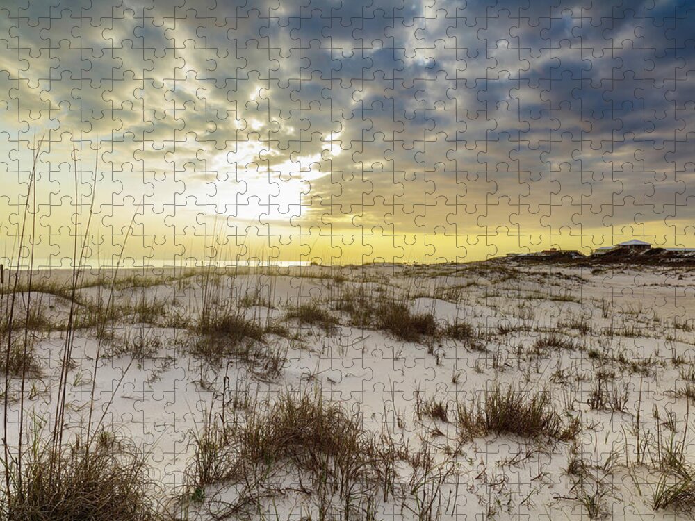 Gulf Of Mexico Jigsaw Puzzle featuring the photograph Beach Tranquility by Raul Rodriguez