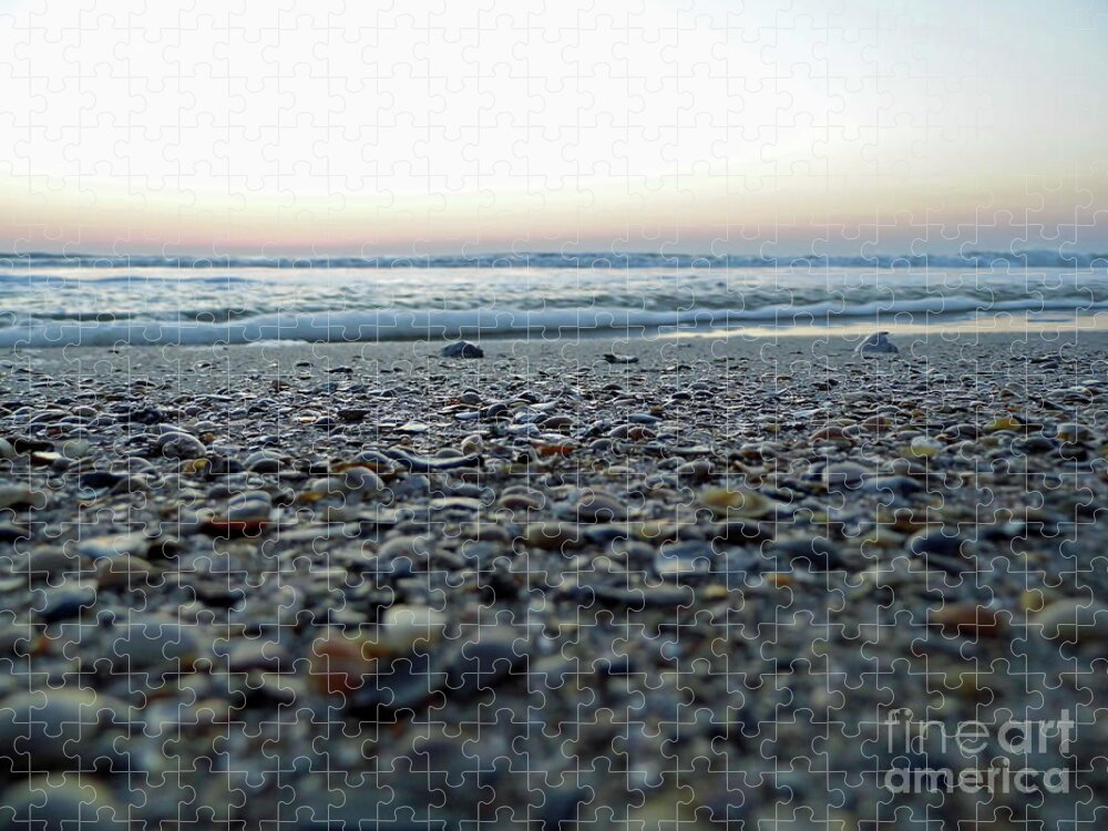 Sunrise Jigsaw Puzzle featuring the photograph Beach View by D Hackett