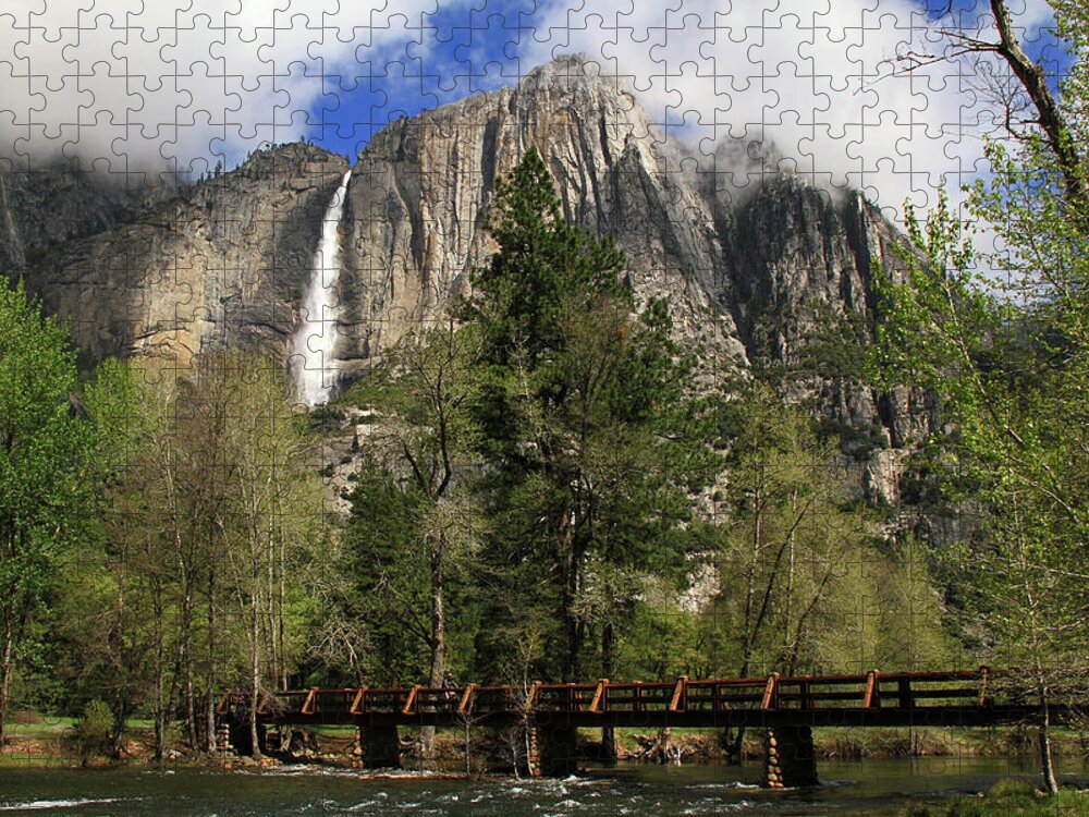 Yosemite Jigsaw Puzzle featuring the photograph Beautiful Yosemite by Donna Kennedy