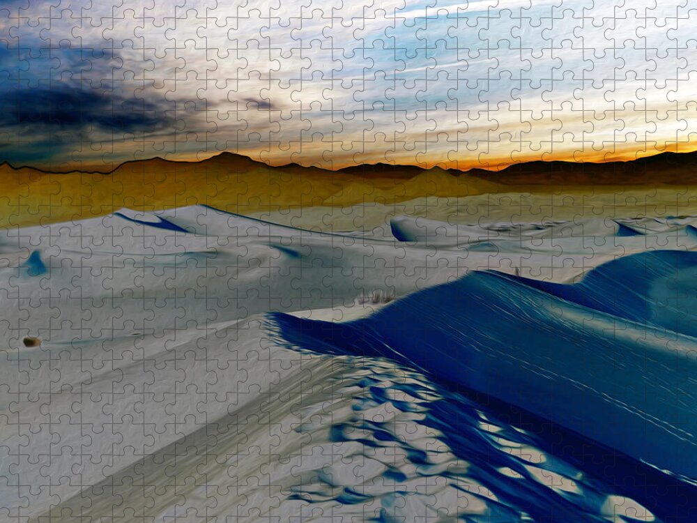Death Valley National Park Jigsaw Puzzle featuring the photograph Been Through The Desert by Joe Schofield