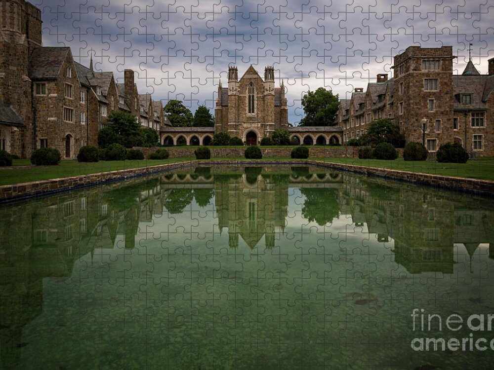 Berry College Jigsaw Puzzle featuring the photograph Berry College by Doug Sturgess