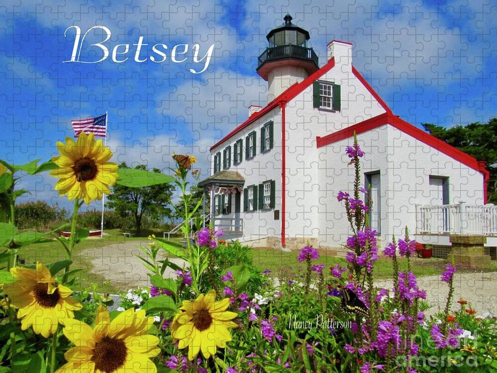  Jigsaw Puzzle featuring the photograph Betsey by Nancy Patterson