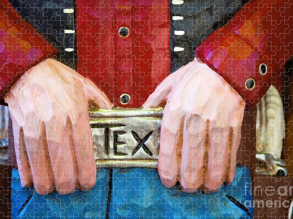 Jon Burch Jigsaw Puzzle featuring the photograph Big Tex by Jon Burch Photography
