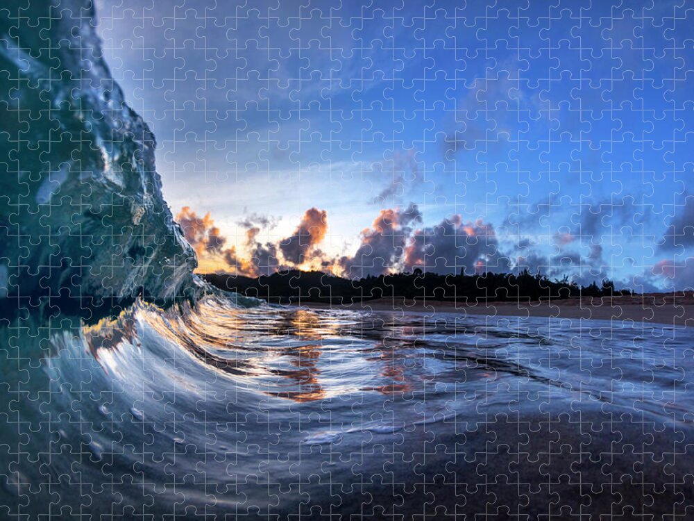 Sunrise Jigsaw Puzzle featuring the photograph Blue Splendor by Sean Davey