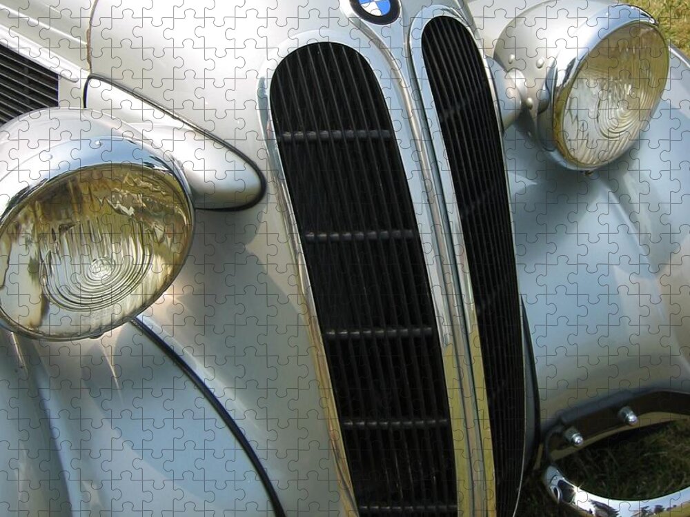 Bmw Jigsaw Puzzle featuring the photograph BMW by Neil Zimmerman
