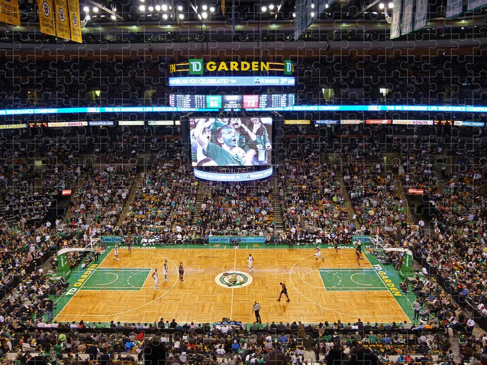 Boston Celtics Jigsaw Puzzle featuring the photograph Boston Celtics by Juergen Roth