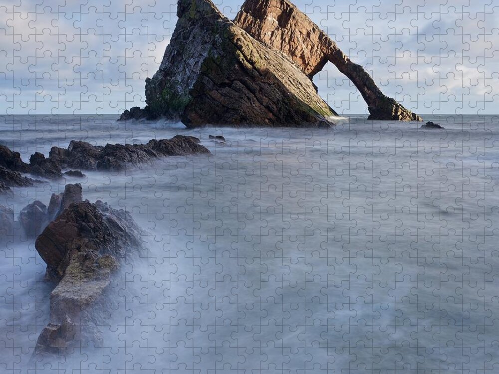 Bow Fiddle Rock Jigsaw Puzzle featuring the photograph Bow Fiddle by Stephen Taylor