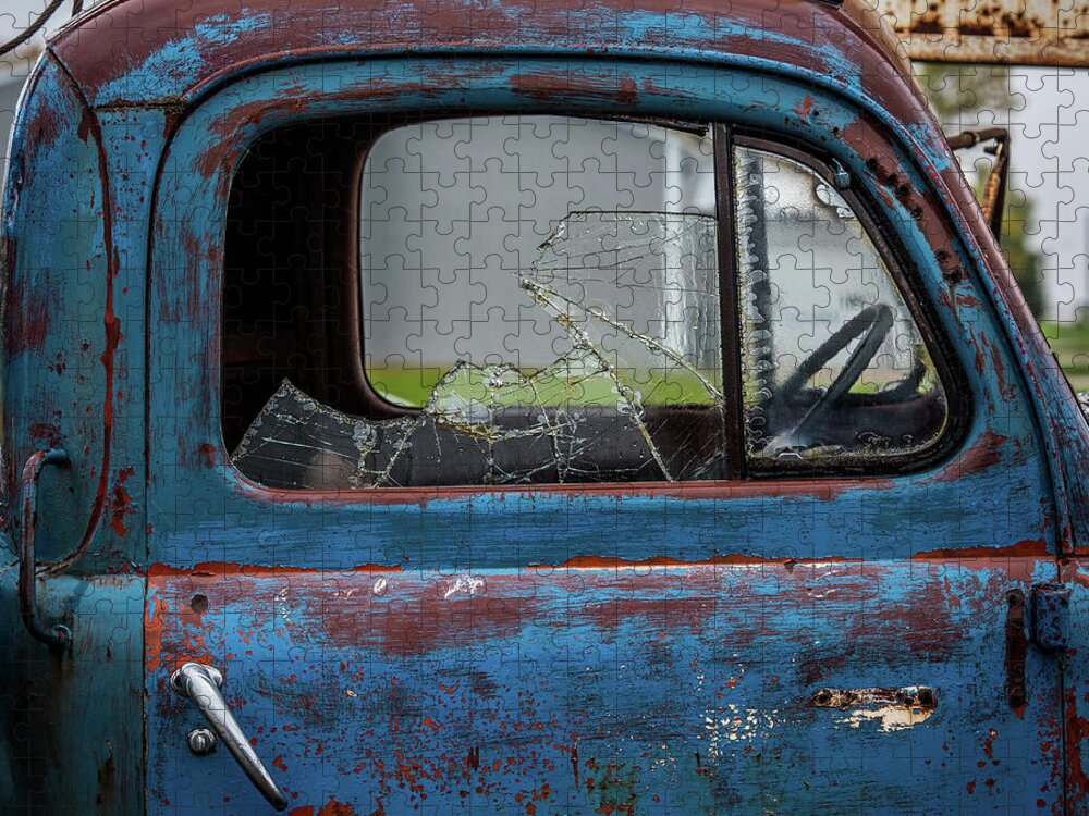  Classic Jigsaw Puzzle featuring the photograph Broken Ford by Paul Freidlund