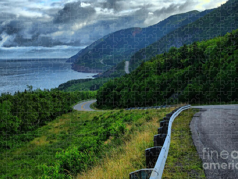 Nova Scotia Jigsaw Puzzle featuring the photograph Cabot Trail by Joe Ng