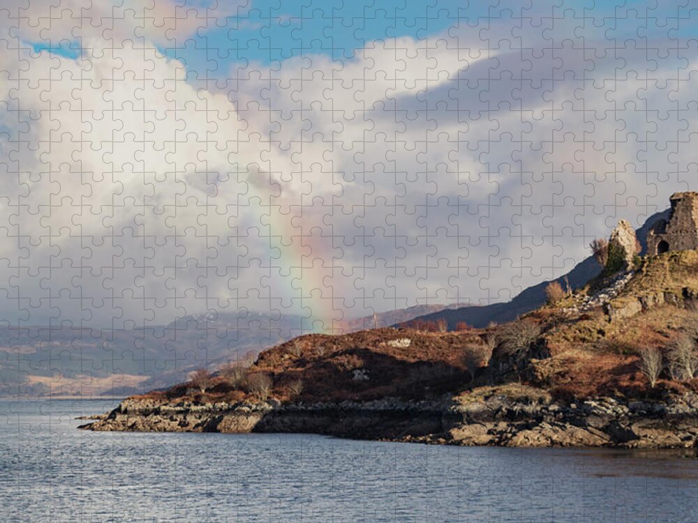 Castle Moil Jigsaw Puzzle featuring the photograph Caisteal Maol by Holly Ross